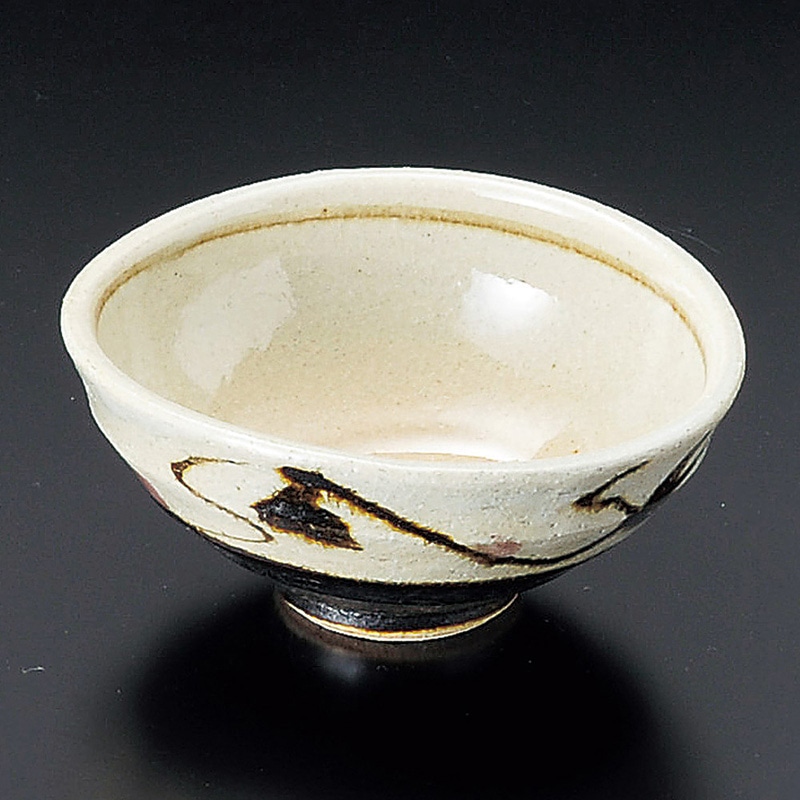 山万 09103-100 唐草辰砂楕円小鉢  1個（ご注文単位1個）【直送品】