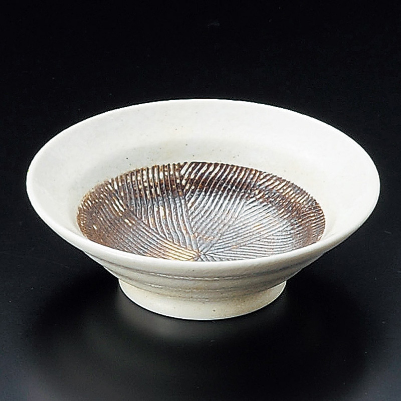 山万 09229-470 擂り目紋4.0小鉢 1個(ご注文単位1個)【直送品】