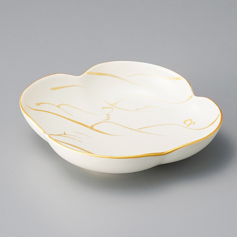 山万 09023-450 マット金波絵木甲鉢 1個(ご注文単位1個)【直送品】