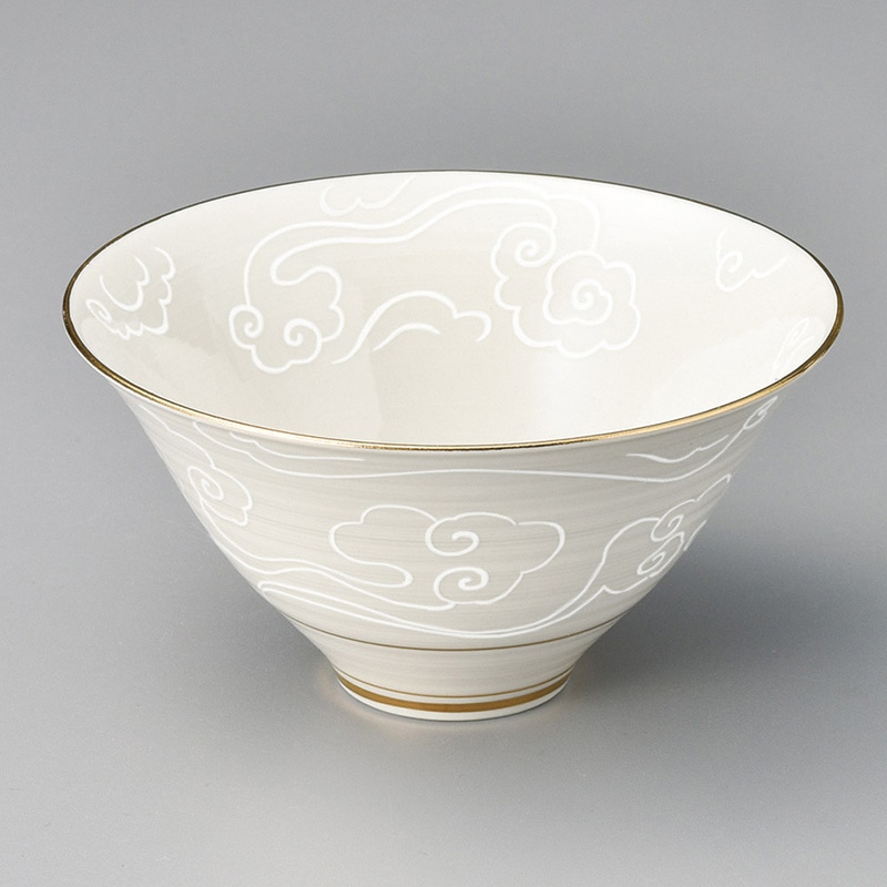 山万 09315-450 白磁 瑞雲友型小鉢 1個（ご注文単位1個）【直送品】