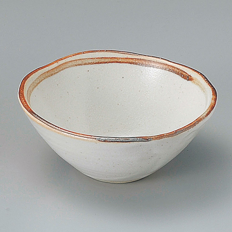 山万 09428-550 志野ライン盛鉢(小)  1個（ご注文単位1個）【直送品】