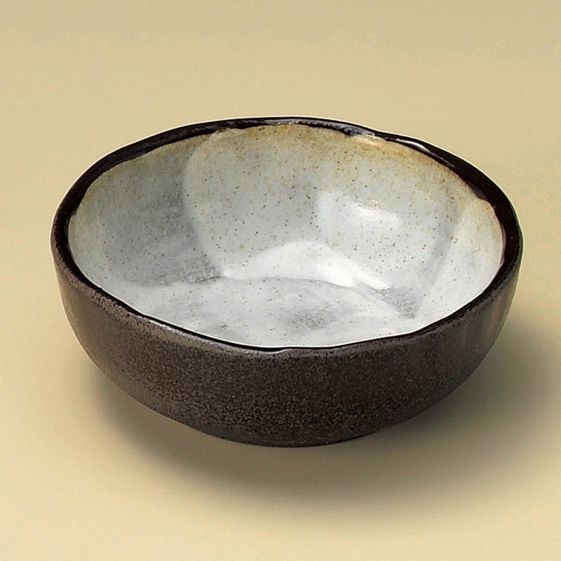 山万 09508-570 備前志野4寸丸鉢  1個（ご注文単位1個）【直送品】