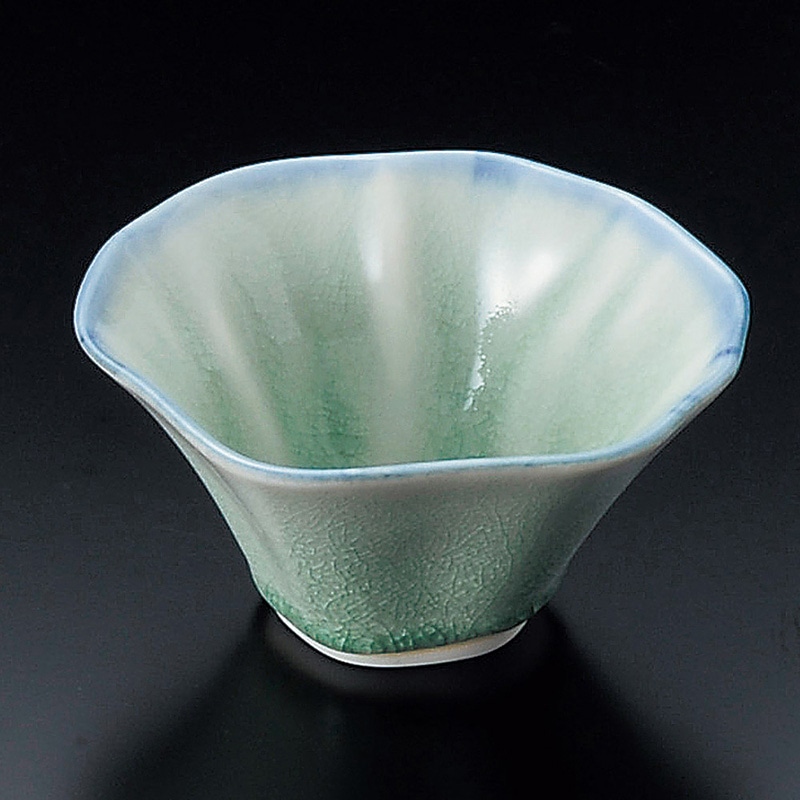 山万 09511-550 御深井朝顔型小鉢  1個（ご注文単位1個）【直送品】