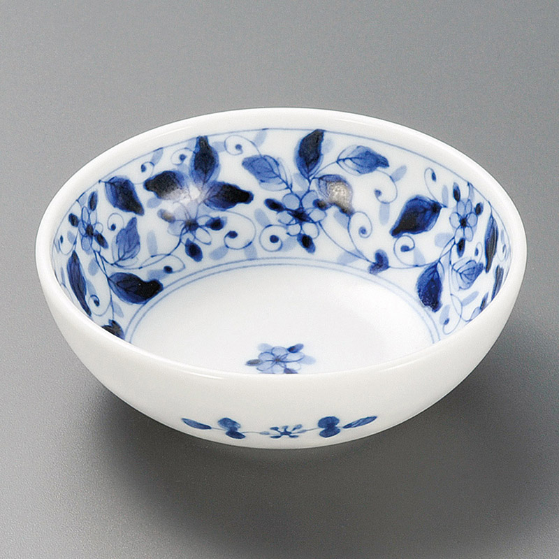 山万 09617-190 染付彩華4.0小鉢  1個（ご注文単位1個）【直送品】