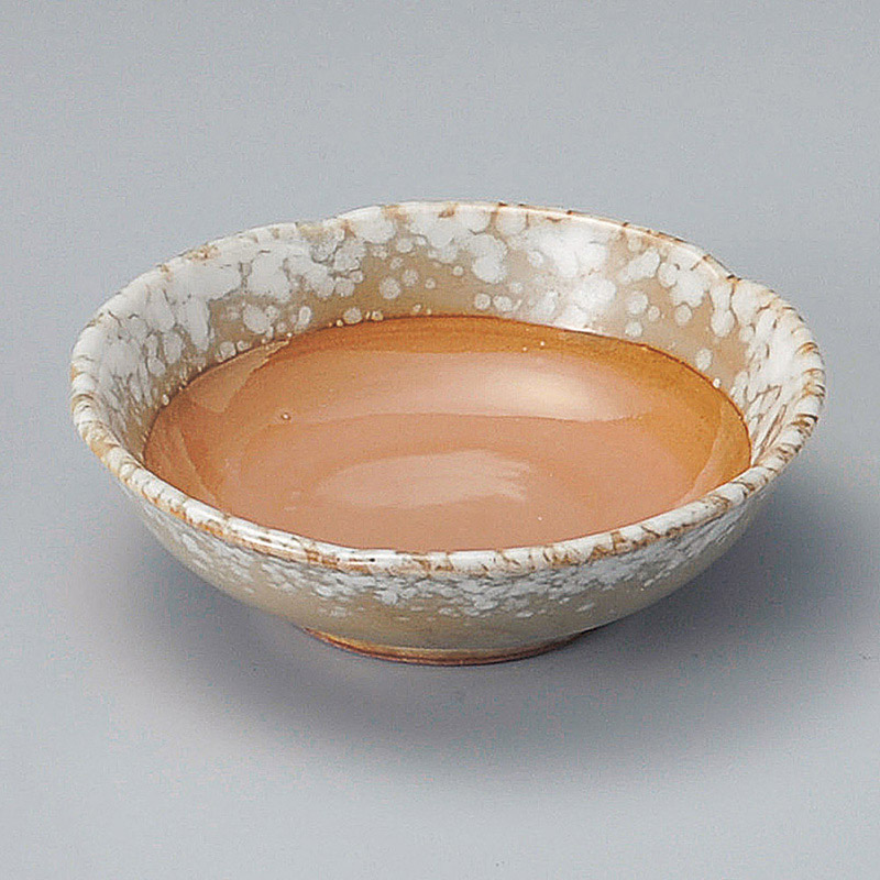 山万 10420-550 胡桃三つ足3.5鉢  1個（ご注文単位1個）【直送品】