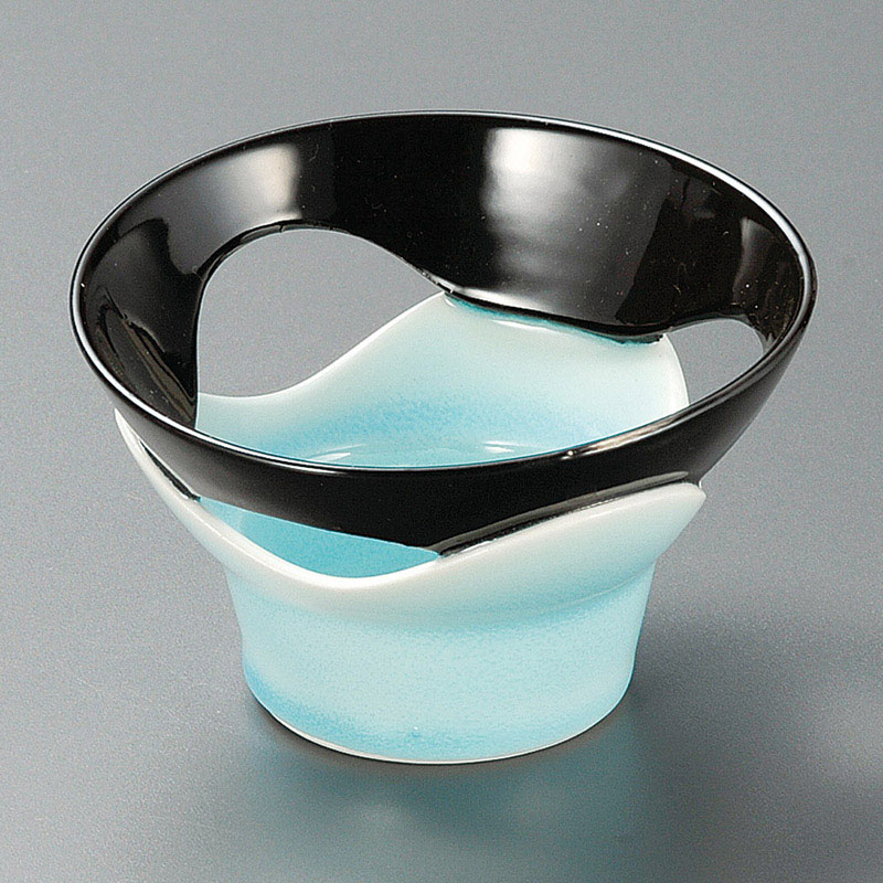 山万 10213-140 湖水透かし小鉢 1個(ご注文単位1個)【直送品】