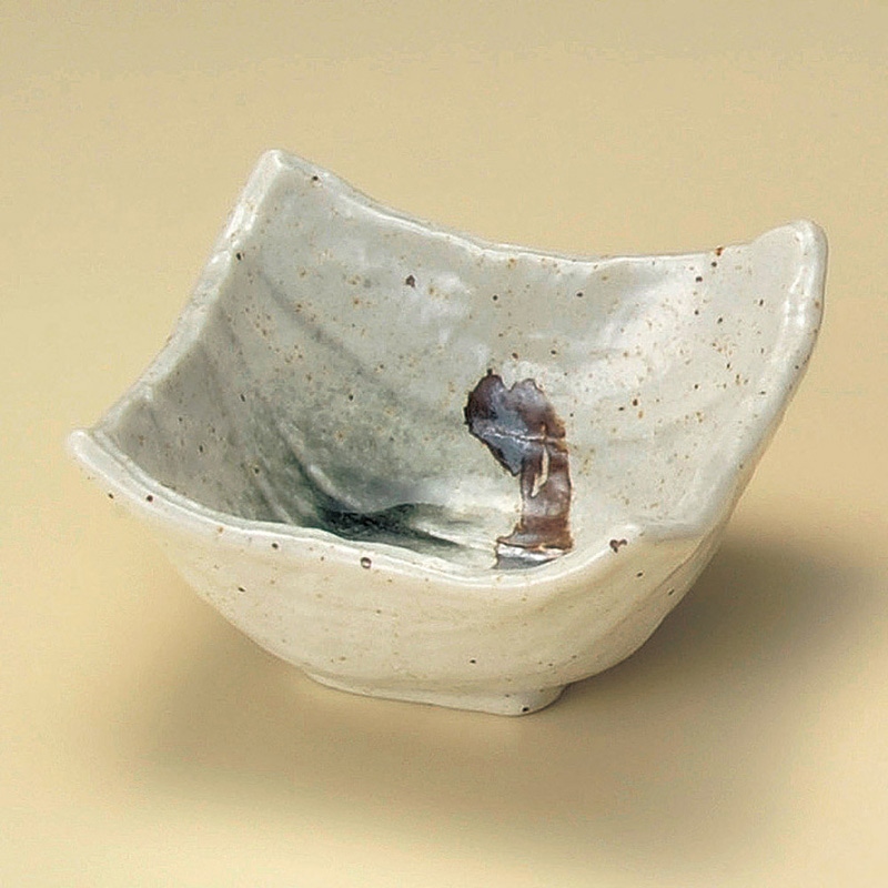山万 10524-570 みやま四角小鉢(中)  1個（ご注文単位1個）【直送品】