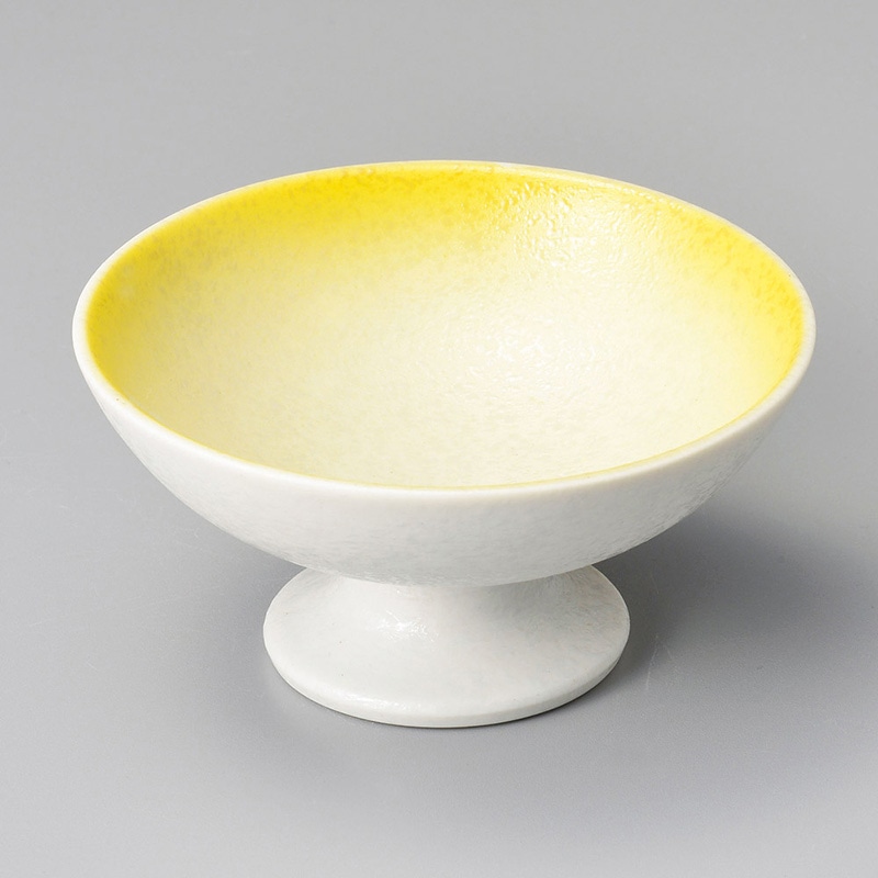山万 10920-130 イエロー吹高台小鉢  1個（ご注文単位1個）【直送品】