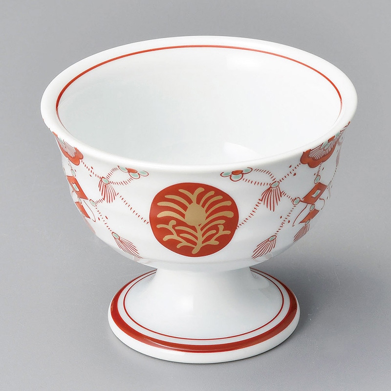 山万 12001-430 瓔珞高台小鉢  1個（ご注文単位1個）【直送品】