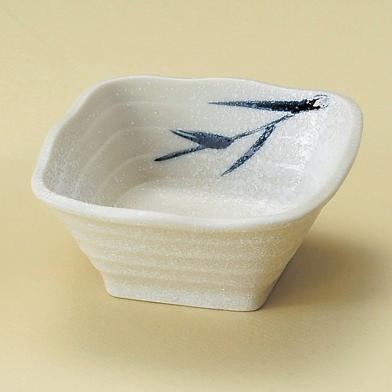 山万 11038-030 石焼笹角3.3小鉢  1個（ご注文単位1個）【直送品】
