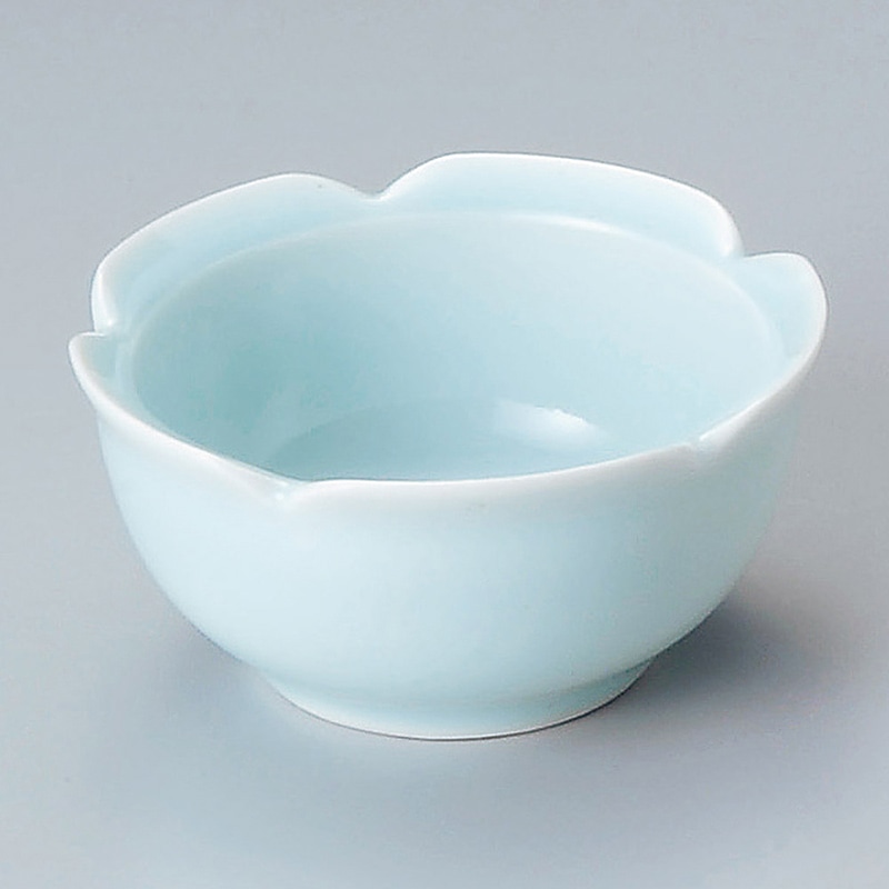 山万 11221-450 青白磁梅形3.6小鉢  1個（ご注文単位1個）【直送品】