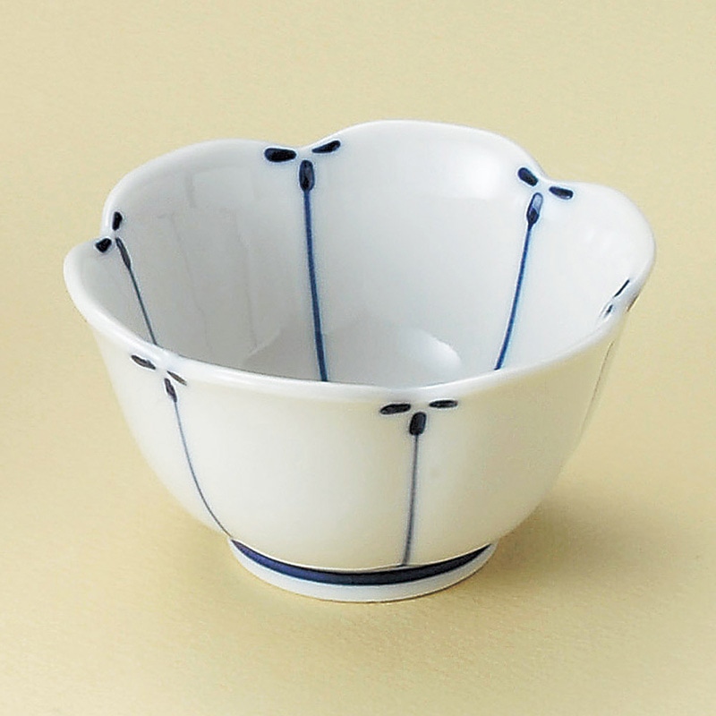 山万 11149-580 めばえ青小鉢(小)  1個（ご注文単位1個）【直送品】