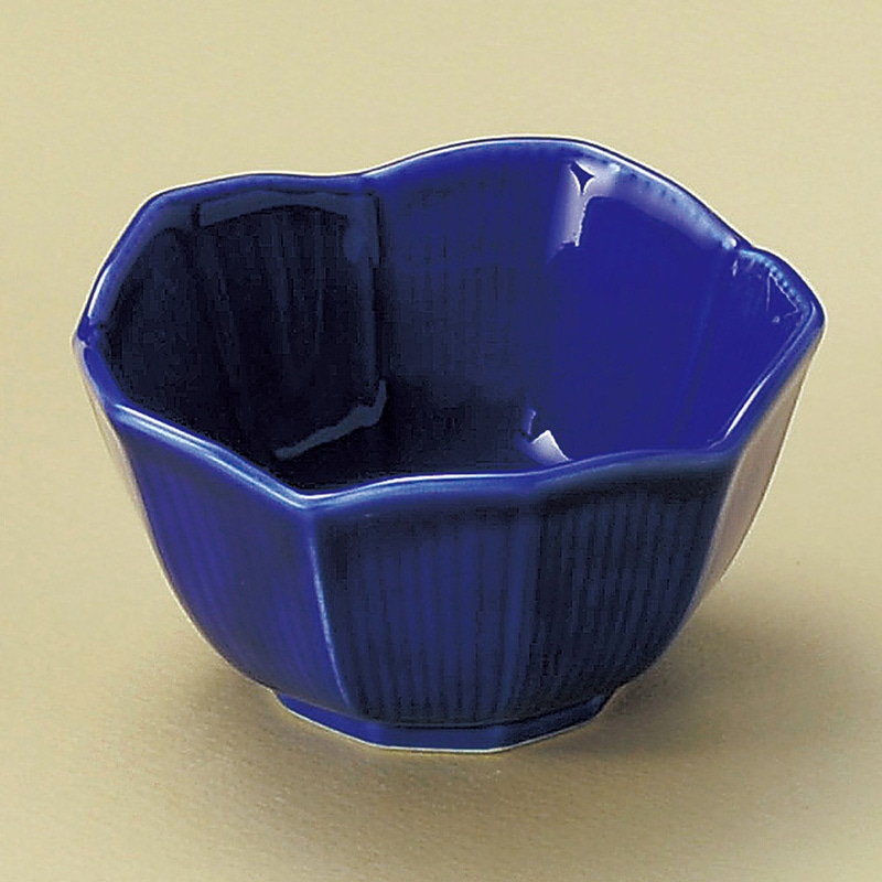 山万 11229-430 ルリ桔梗小鉢大 1個(ご注文単位1個)【直送品】