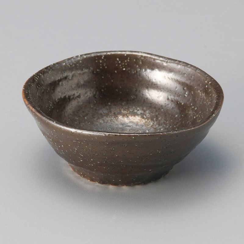 山万 11359-310 黒備前小鉢(大)  1個（ご注文単位1個）【直送品】
