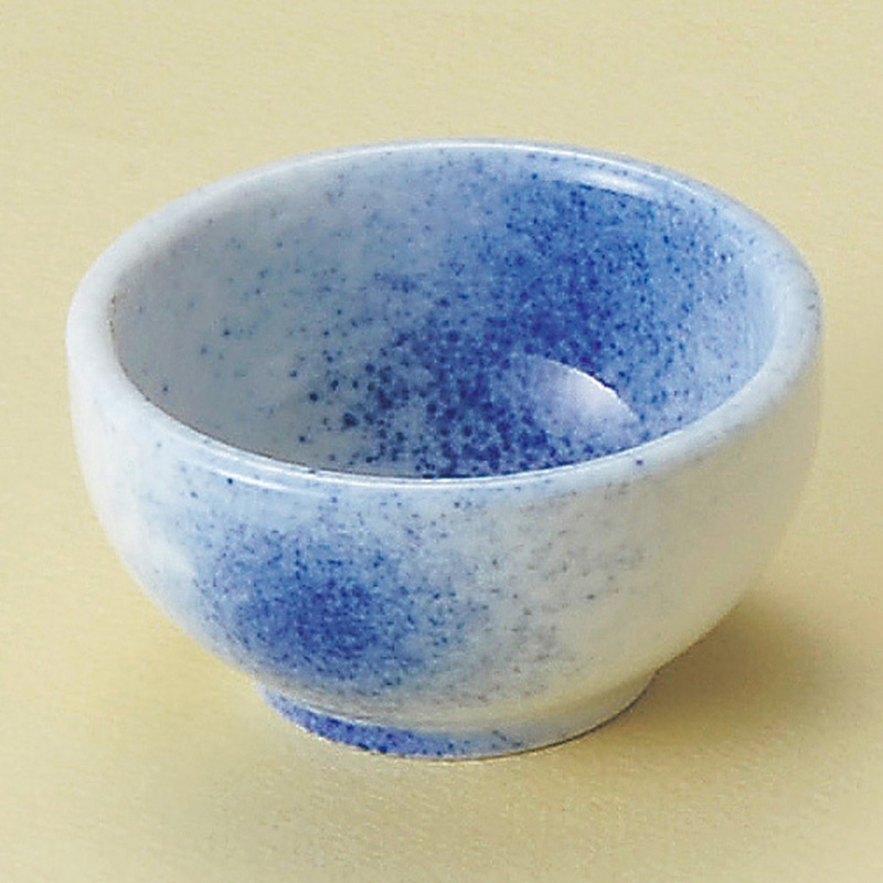 山万 11353-430 ゴス吹墨丸小鉢大  1個（ご注文単位1個）【直送品】