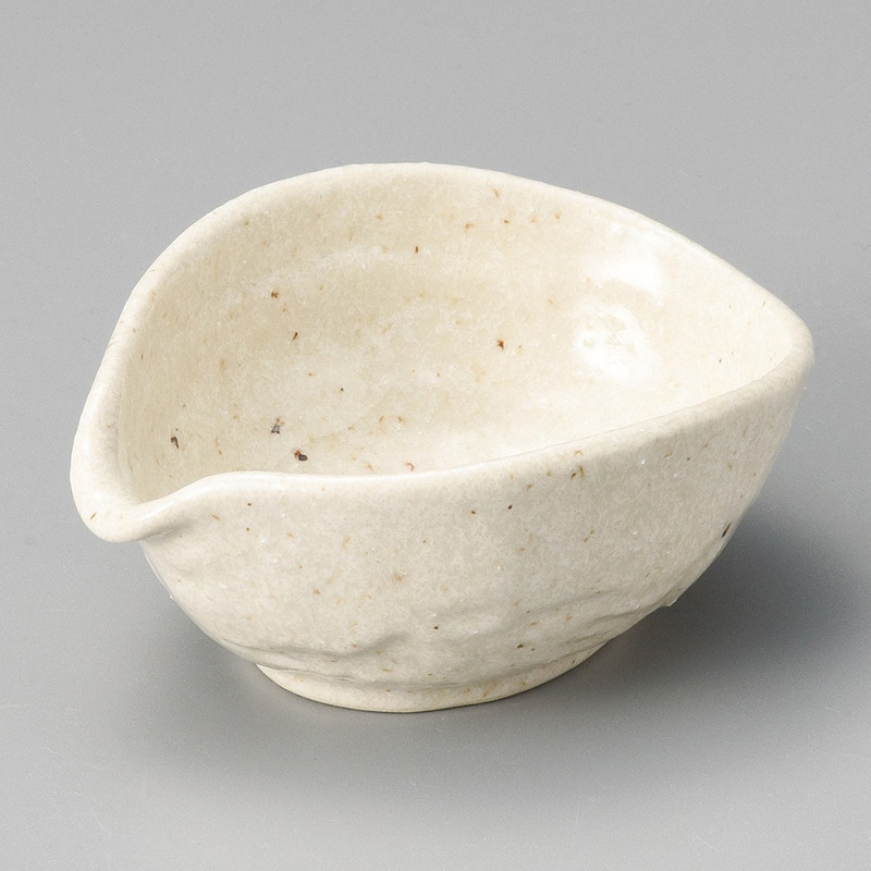 山万 11429-100 白唐津新片口小鉢 1個(ご注文単位1個)【直送品】