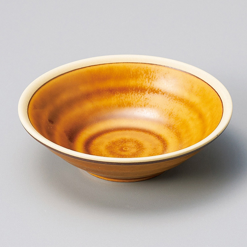 山万 11524-570 カラメル3.5鉢 1個(ご注文単位1個)【直送品】