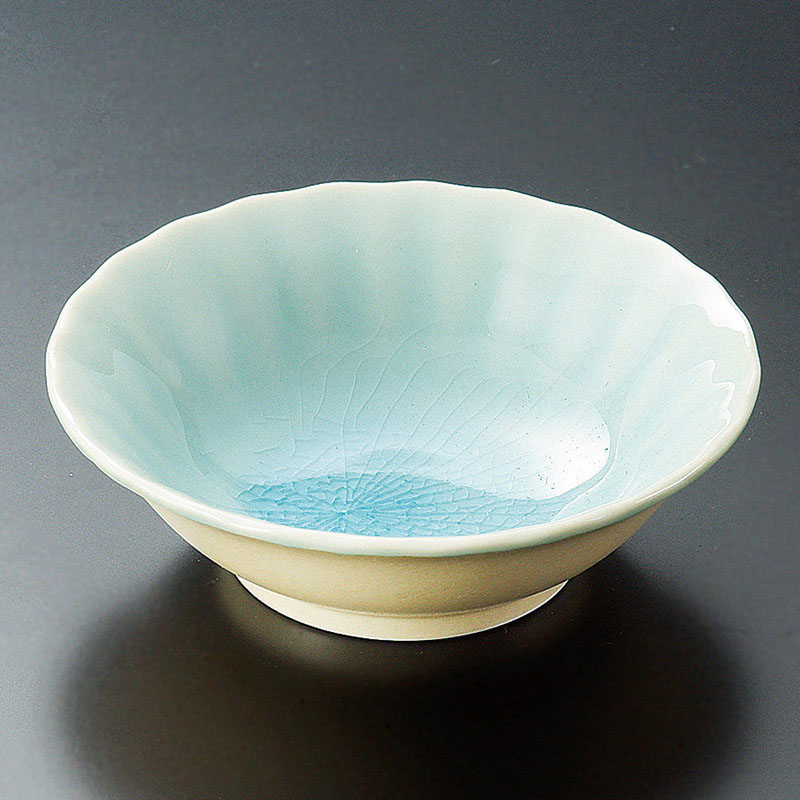 山万 11636-550 トルコ菊型小付 1個(ご注文単位1個)【直送品】