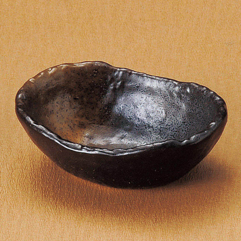 山万 12510-190 南蛮楕円小付 1個(ご注文単位1個)【直送品】