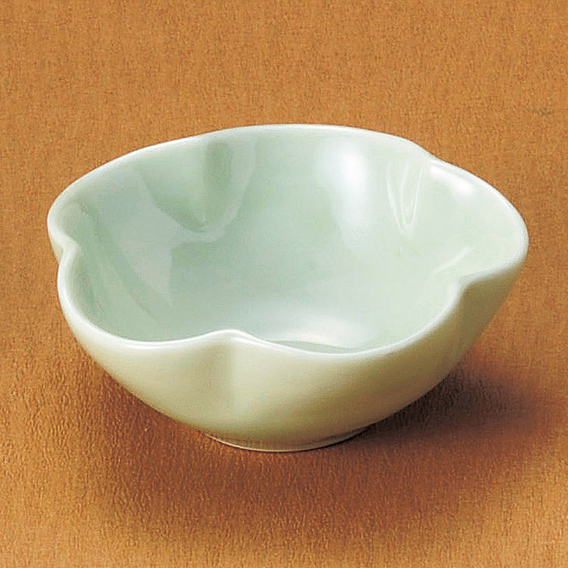 山万 11827-130 ヒワ釉ゆら小付 1個(ご注文単位1個)【直送品】