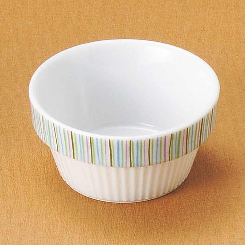 山万 12032-440 ストライプスタック小付  1個（ご注文単位1個）【直送品】
