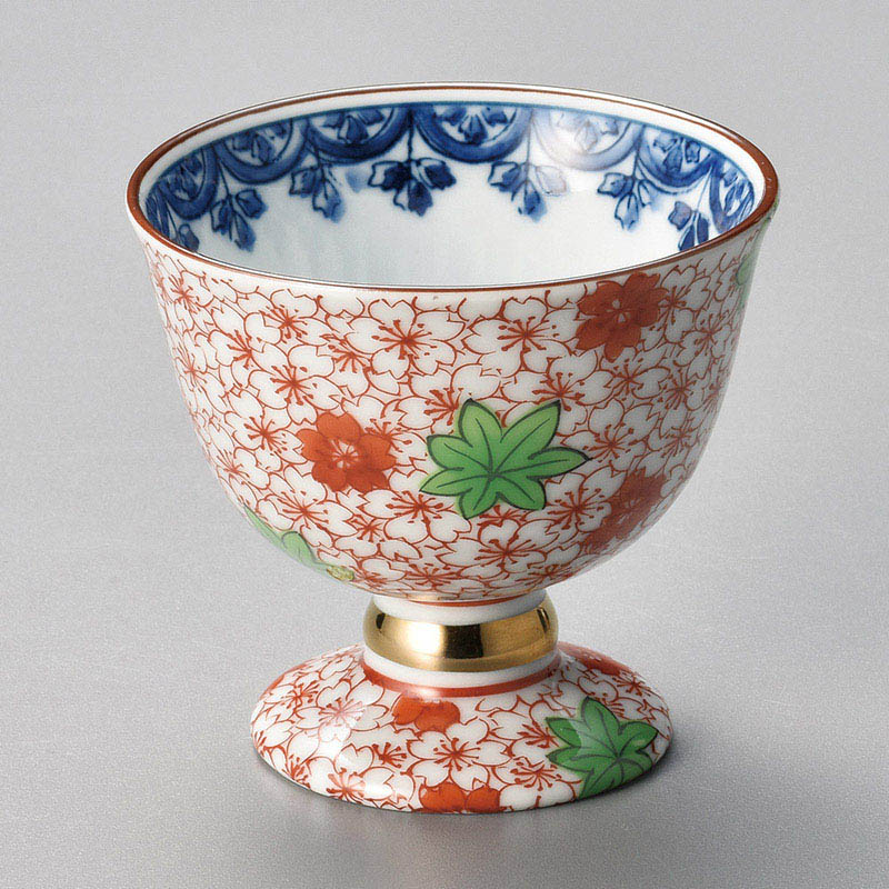 山万 12801-180 春秋高台小付  1個（ご注文単位1個）【直送品】