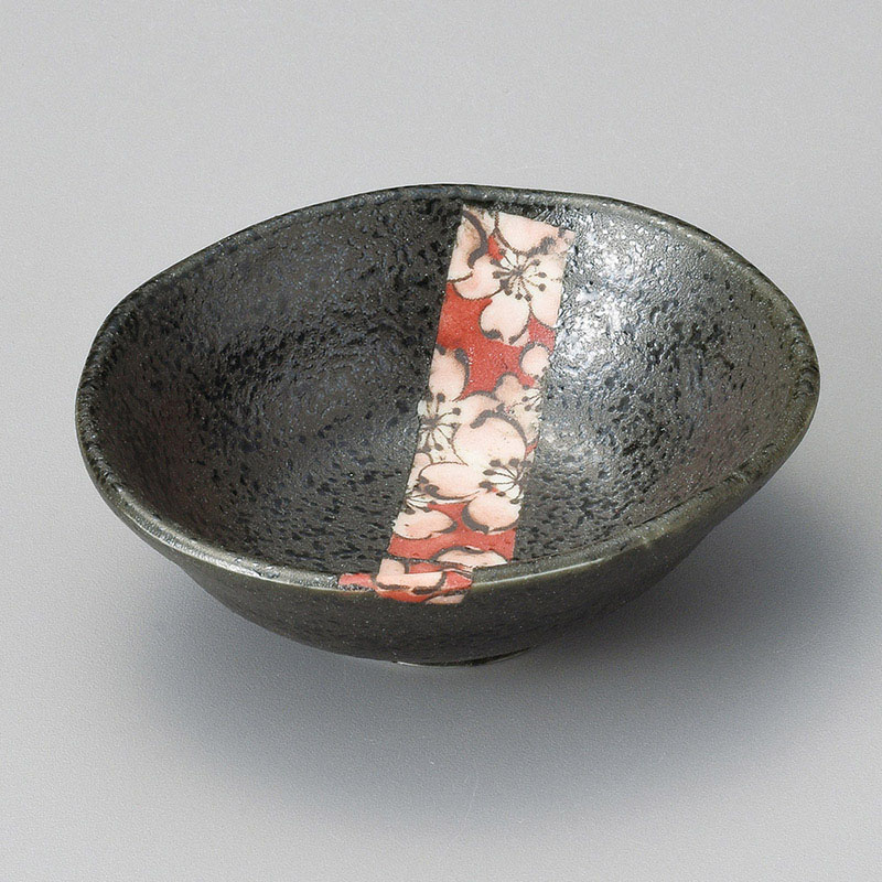 山万 13728-580 桜帯楕円珍味  1個（ご注文単位1個）【直送品】