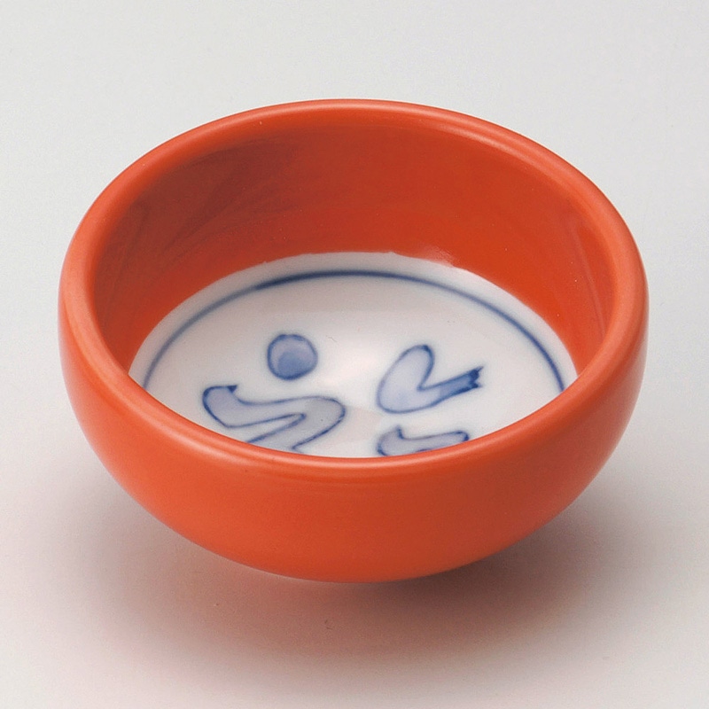 山万 13609-170 柿釉福丸珍味  1個（ご注文単位1個）【直送品】