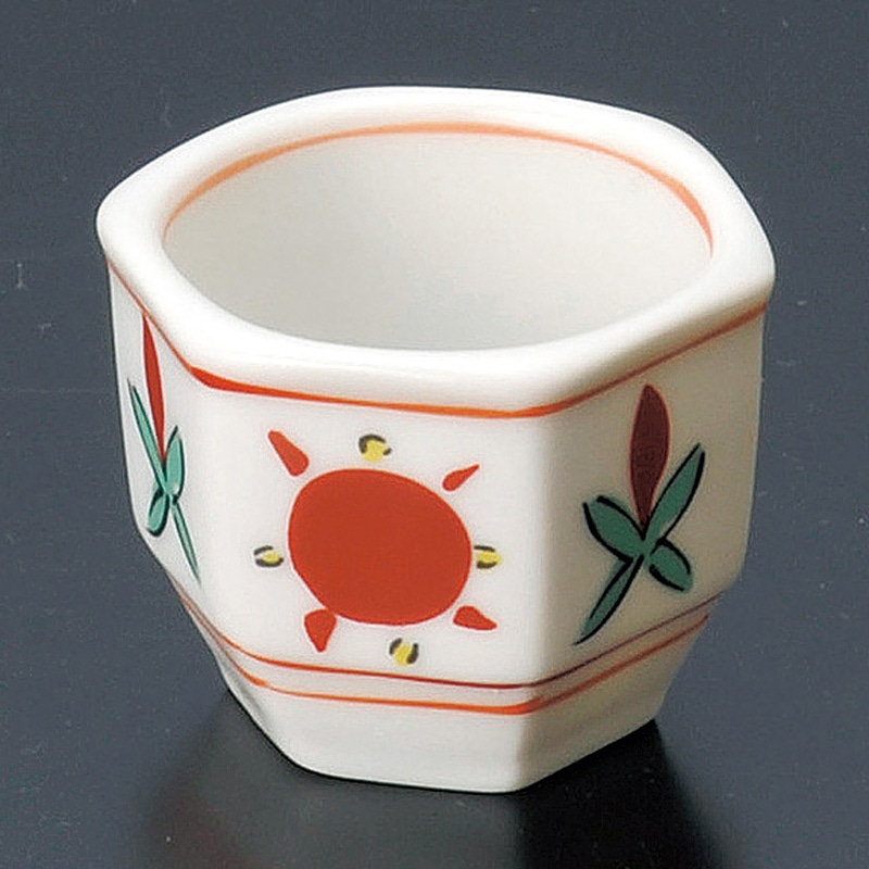 山万 13725-410 丸紋ぼんぼり型珍味  1個（ご注文単位1個）【直送品】