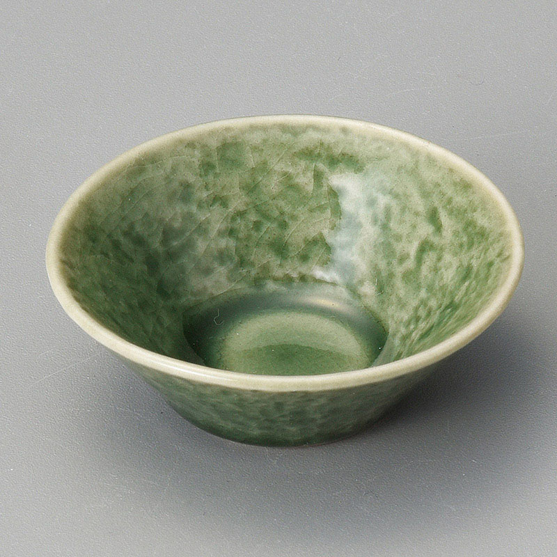 山万 13917-550 ねり抹茶石目型丸豆鉢  1個（ご注文単位1個）【直送品】