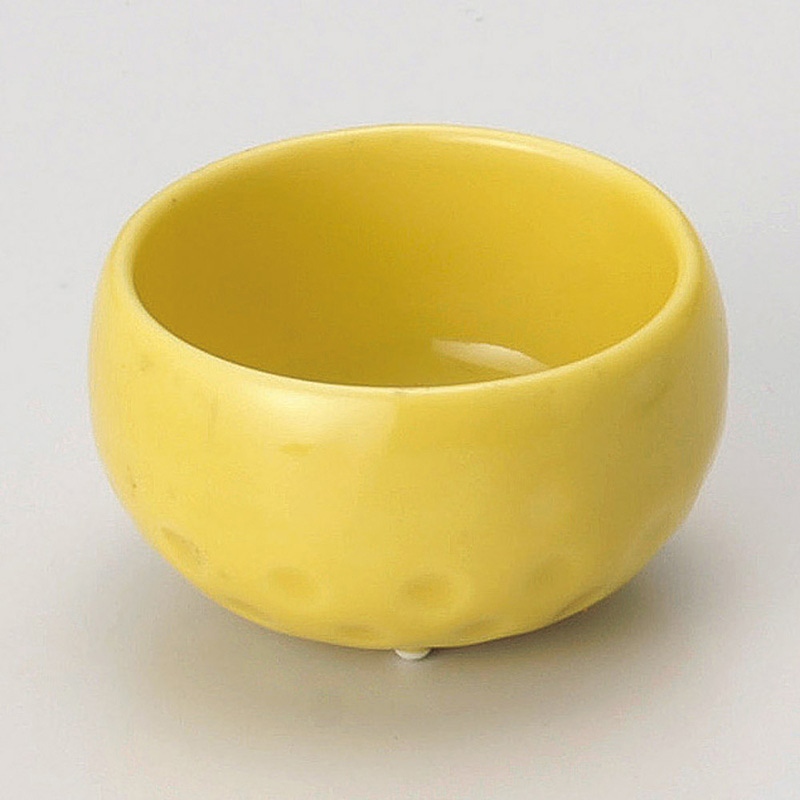 山万 14031-430 黄3つ足(小)  1個（ご注文単位1個）【直送品】