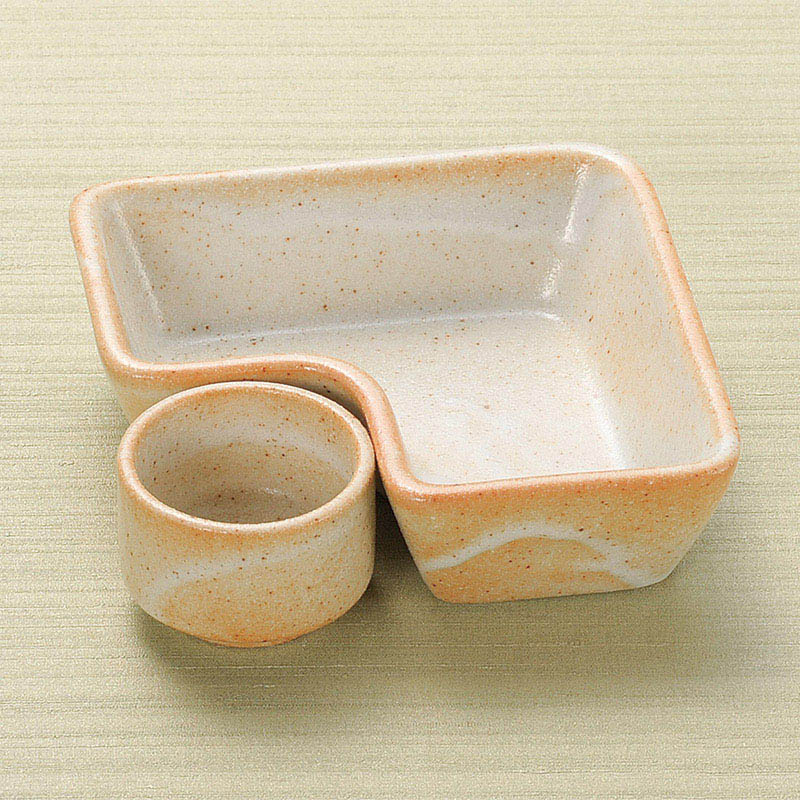 山万 14538-450 志野L鉢 1個(ご注文単位1個)【直送品】
