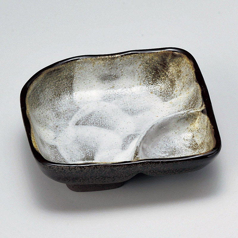 山万 14513-570 備前志野仕切鉢 1個(ご注文単位1個)【直送品】