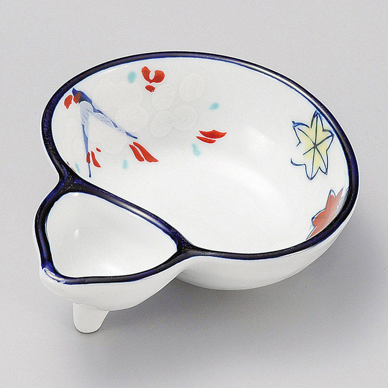 山万 14510-180 春秋ひさご千代久付鉢 1個(ご注文単位1個)【直送品】