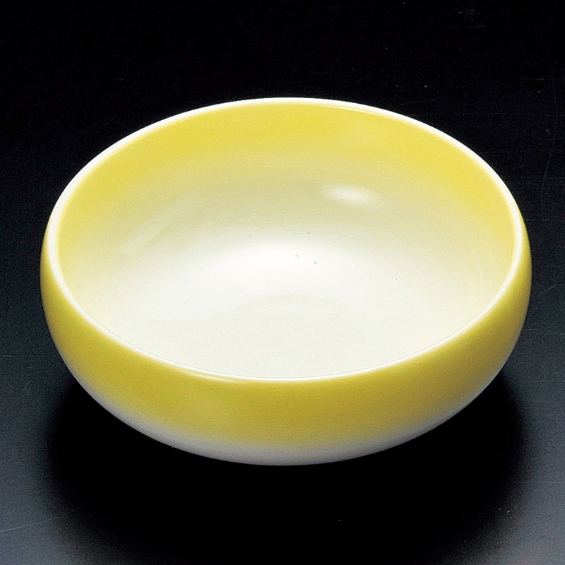 山万 14717-170 イエロー鉄鉢小鉢 1個(ご注文単位1個)【直送品】