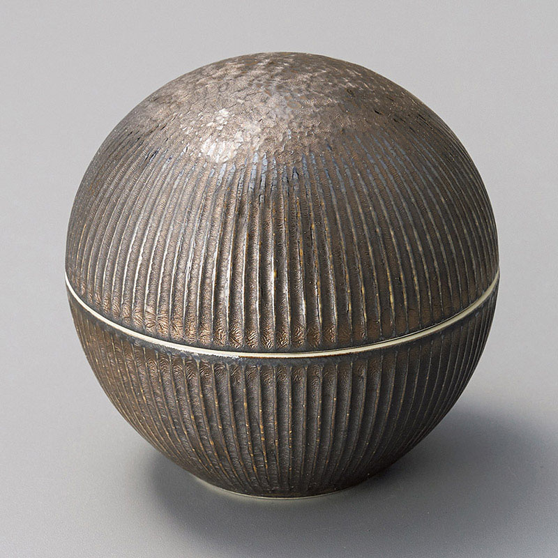 山万 15612-270 金結晶しのぎ蓋物  1個（ご注文単位1個）【直送品】