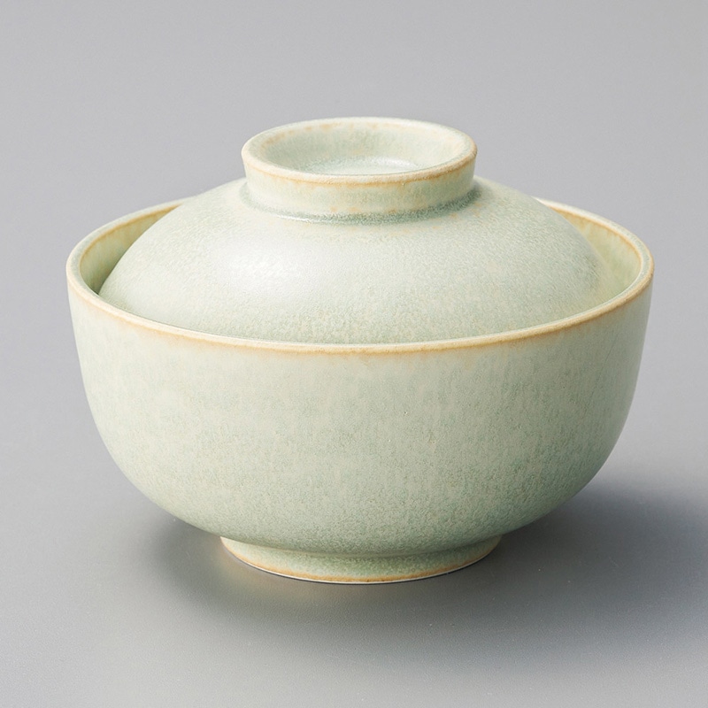 山万 15506-270 銀緑円菓子碗  1個（ご注文単位1個）【直送品】