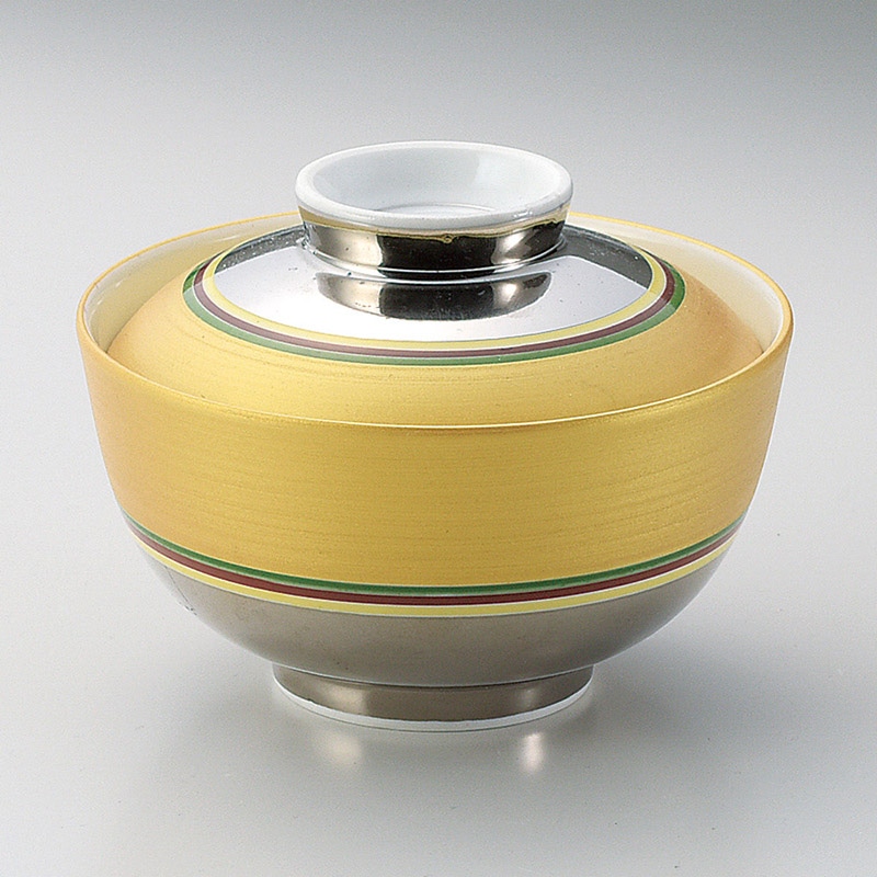 山万 15803-450 プラチナ金彩独楽筋中蓋向  1個（ご注文単位1個）【直送品】