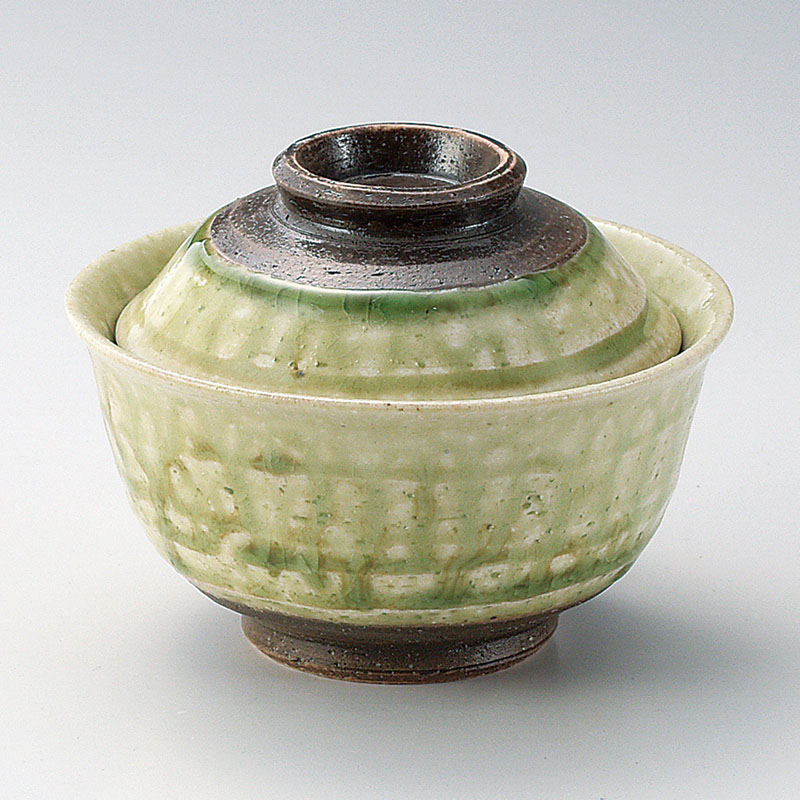 山万 15713-330 緑釉円菓子碗  1個（ご注文単位1個）【直送品】