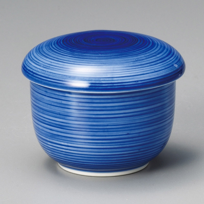 山万 16709-550 呉須巻丸むし碗 1個(ご注文単位1個)【直送品】
