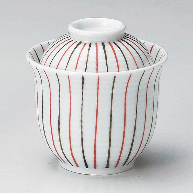 山万 16430-180 2色トクサ小吸碗  1個（ご注文単位1個）【直送品】