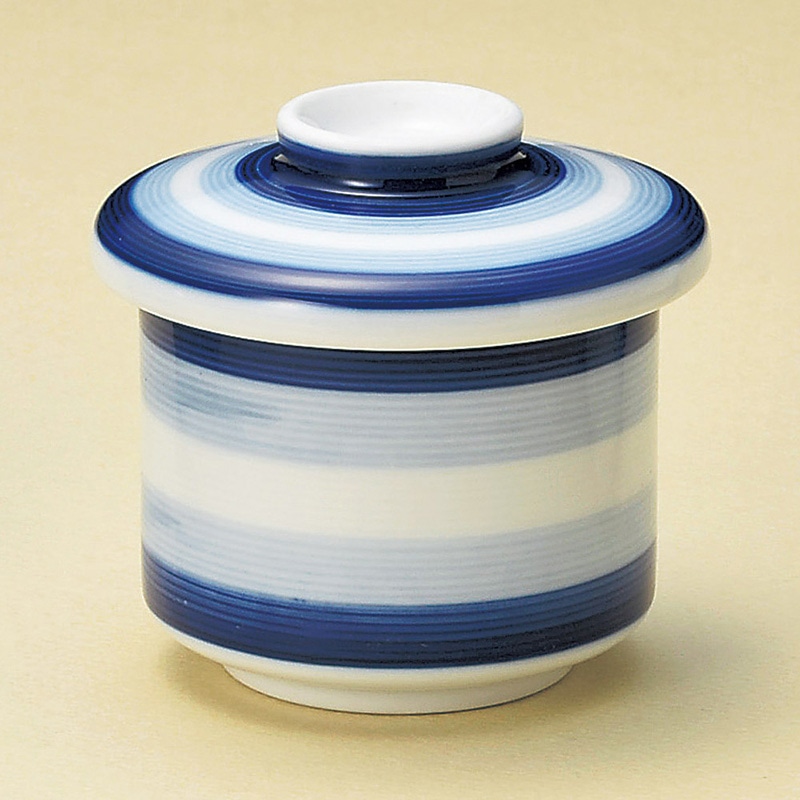 山万 16621-580 二色筋蒸碗  1個（ご注文単位1個）【直送品】