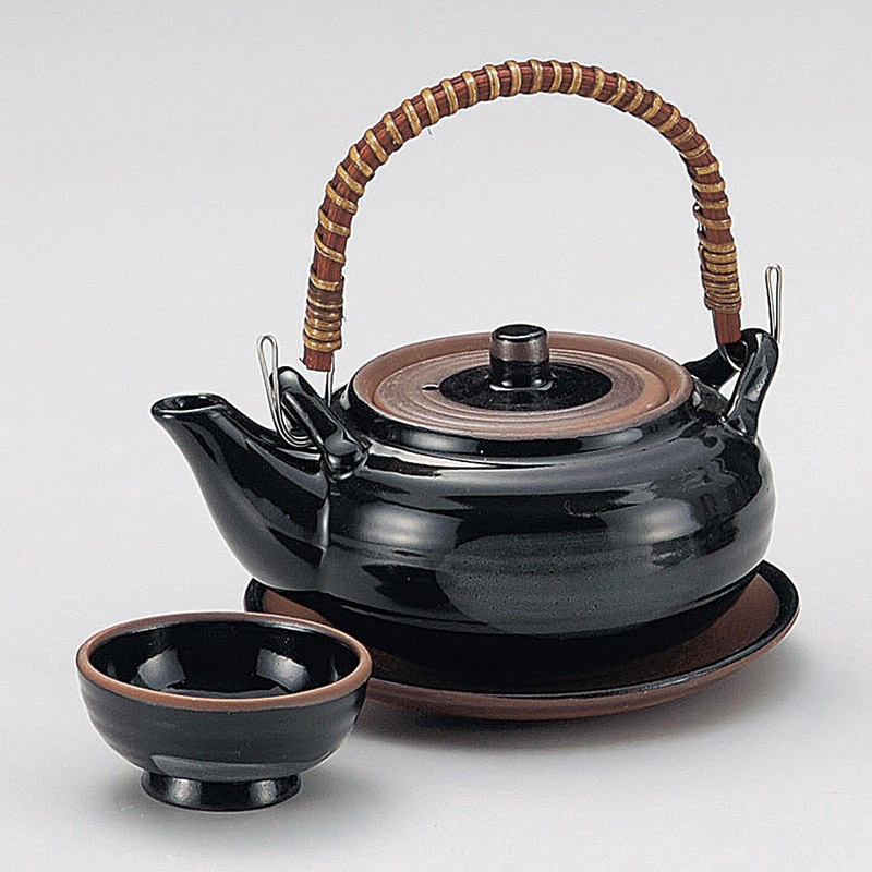 山万 16905-640 天目丸形土瓶むし  1個（ご注文単位1個）【直送品】