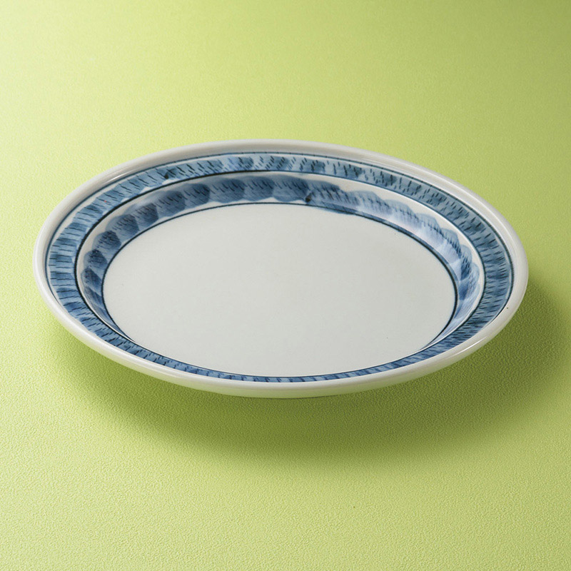 山万 19703-250 呉須トチリパスタ皿  1個（ご注文単位1個）【直送品】