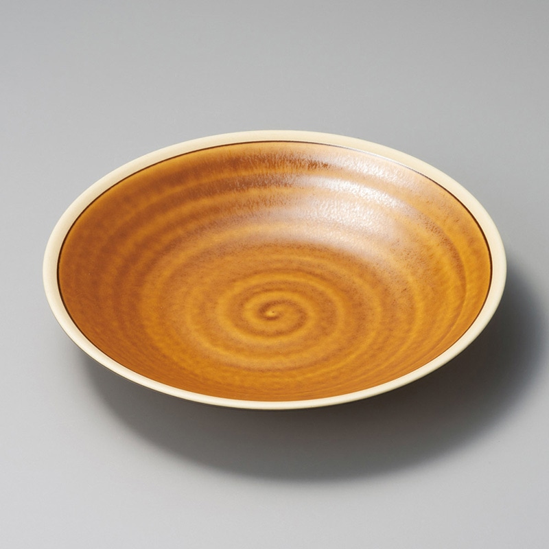 山万 20520-570 カラメル 6.0深皿 1個（ご注文単位1個）【直送品】