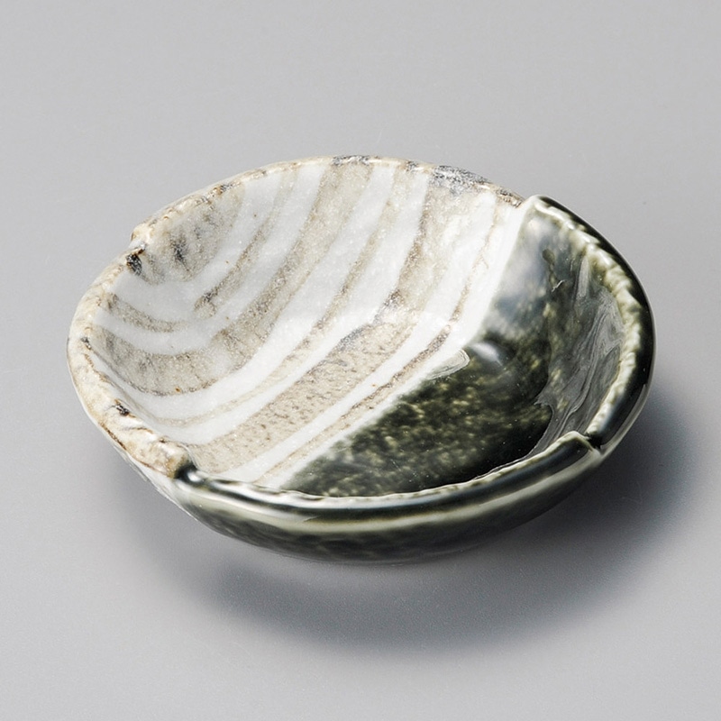 山万 21302-550 織部ストライプ4.0玉割  1個（ご注文単位1個）【直送品】