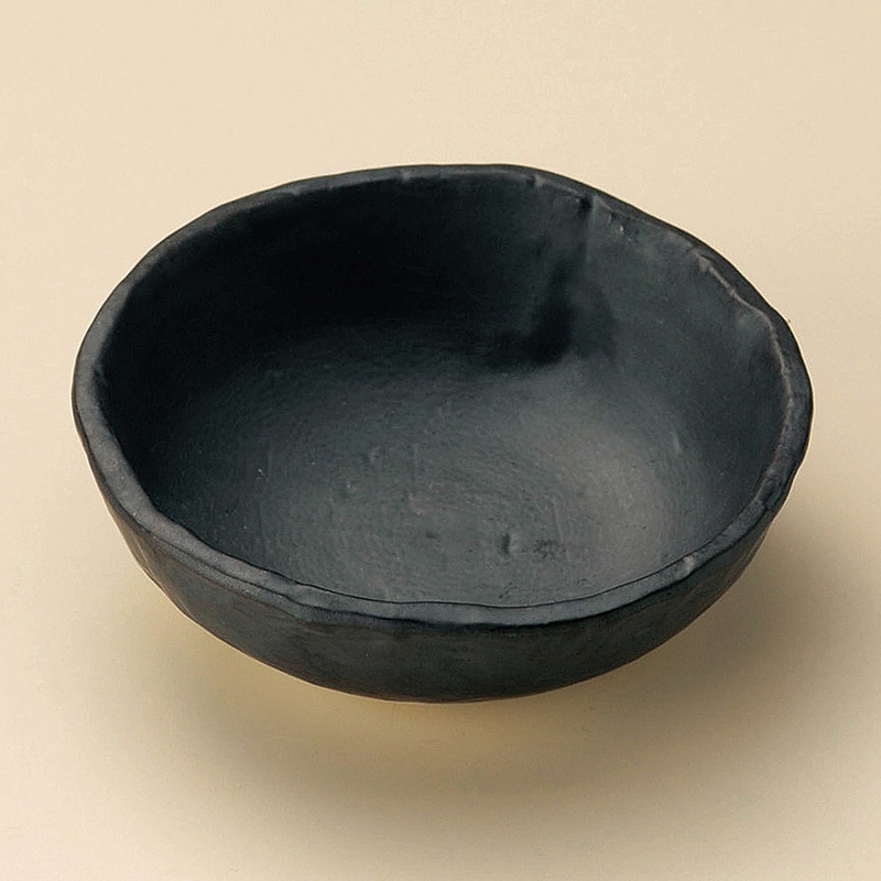 山万 21310-240 いぶし黒タタラ呑水  1個（ご注文単位1個）【直送品】