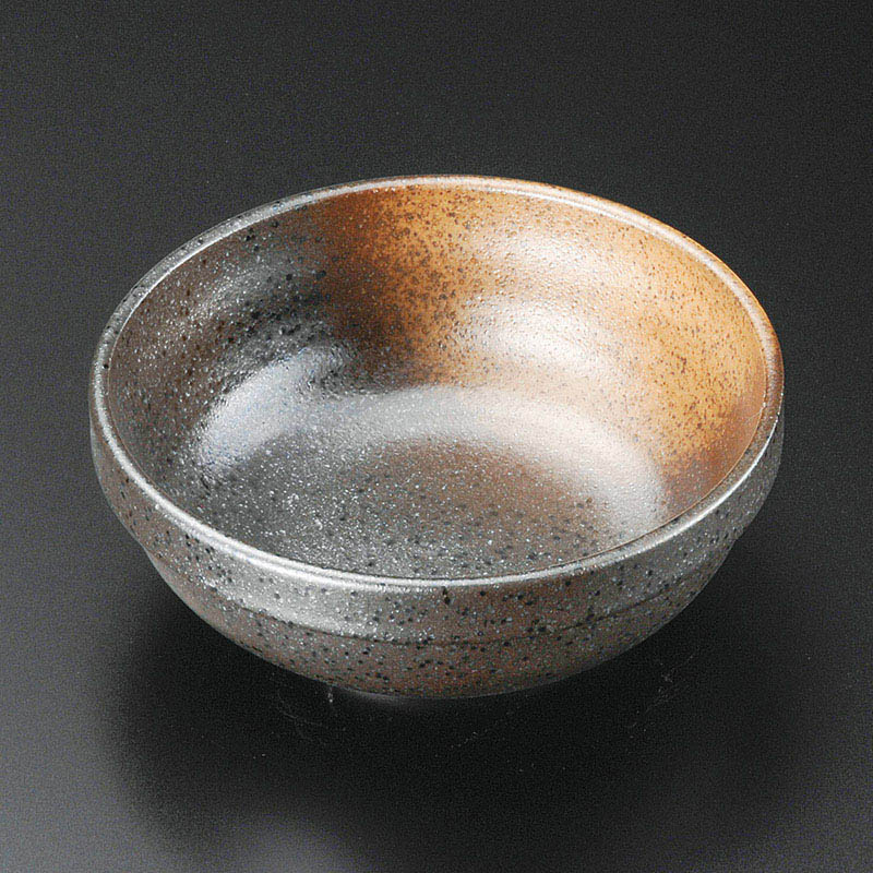 山万 21329-450 金茶吹スタック小鉢  1個（ご注文単位1個）【直送品】
