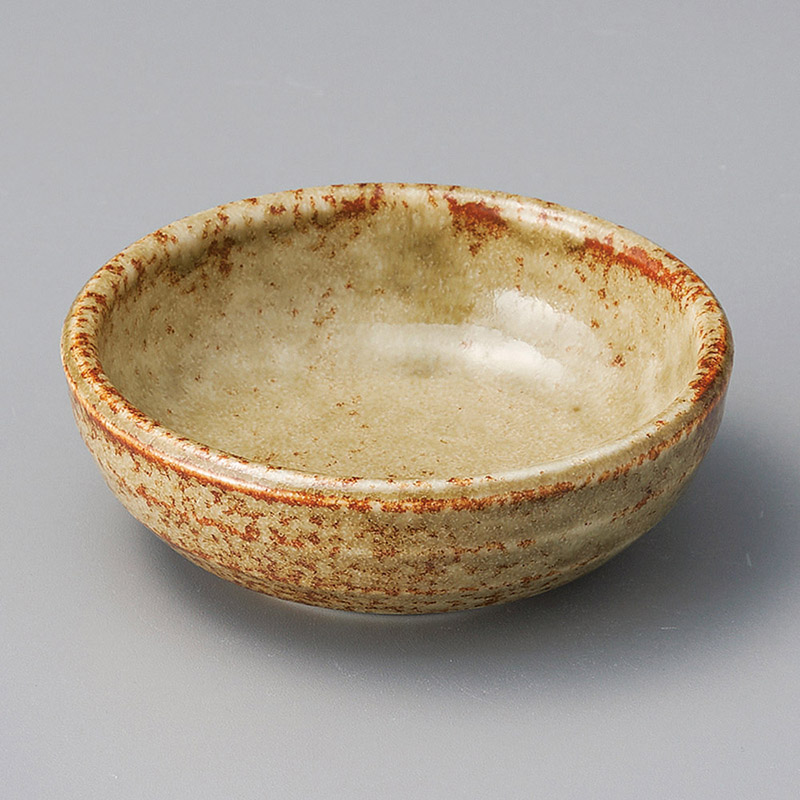 山万 21334-100 黄イラボ丸小付  1個（ご注文単位1個）【直送品】