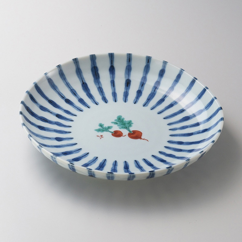 山万 21626-190 十草かぶ7.5皿 1個(ご注文単位1個)【直送品】